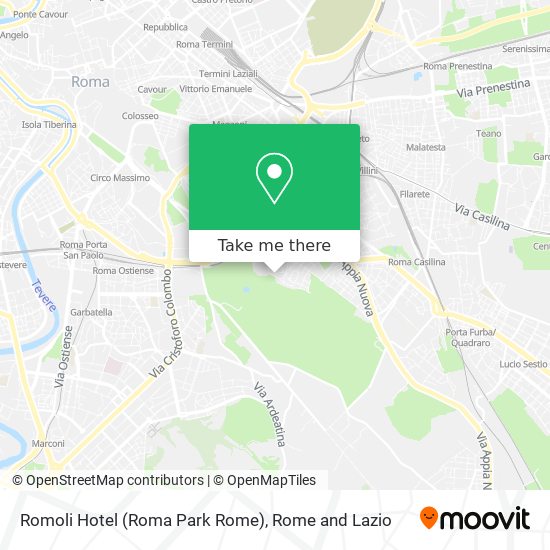 Romoli Hotel (Roma Park Rome) map