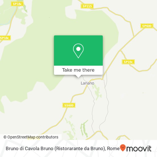 Bruno di Cavola Bruno (Ristorarante da Bruno) map