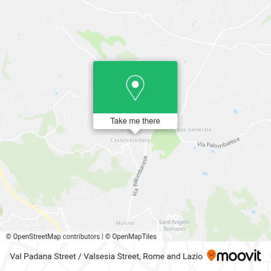 Val Padana Street / Valsesia Street map