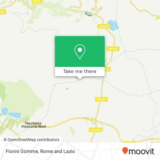 Fiorini Gomme map