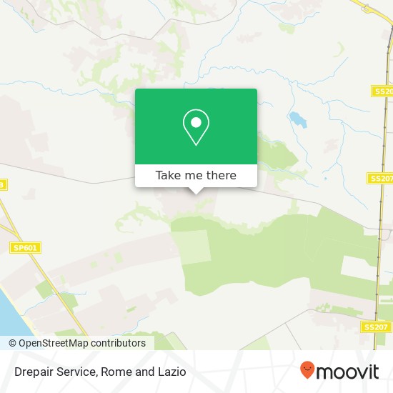 Drepair Service map