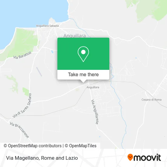 Magellano Street map