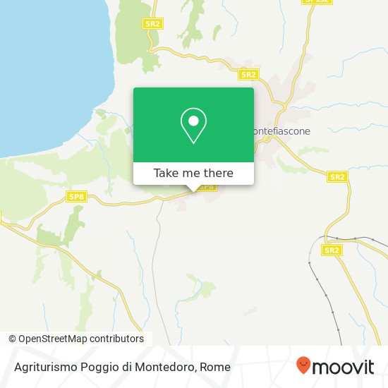 Agriturismo Poggio di Montedoro map