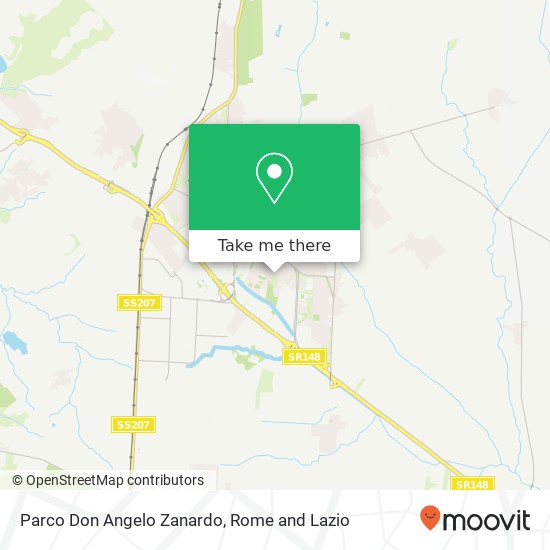 Parco Don Angelo Zanardo map