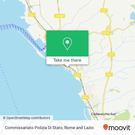 Commissariato Polizia Di Stato map