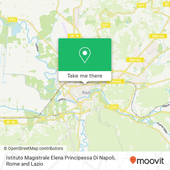 Istituto Magistrale Elena Principessa Di Napoli map