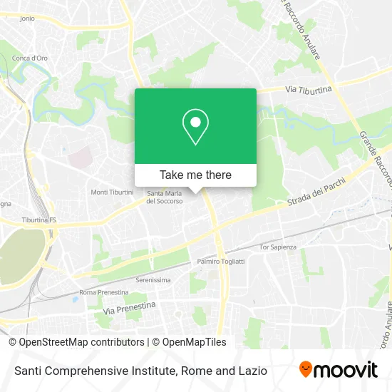 Santi Comprehensive Institute map