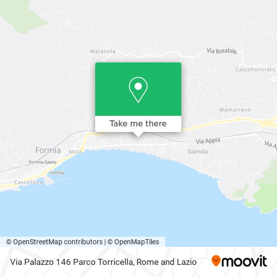 Via Palazzo 146 Parco Torricella map