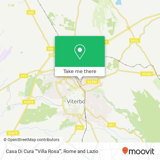 Casa Di Cura ""Villa Rosa"" map