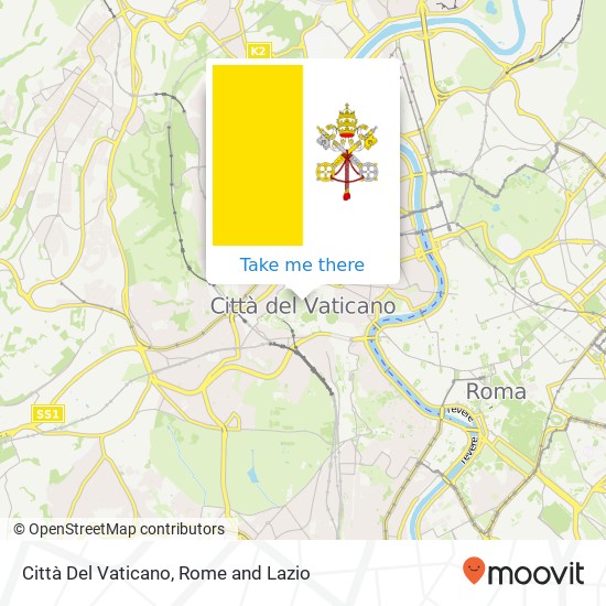 Città Del Vaticano map