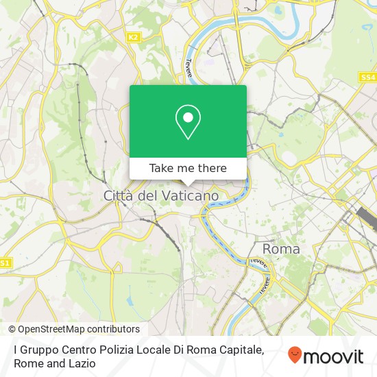 I Gruppo Centro Polizia Locale Di Roma Capitale map