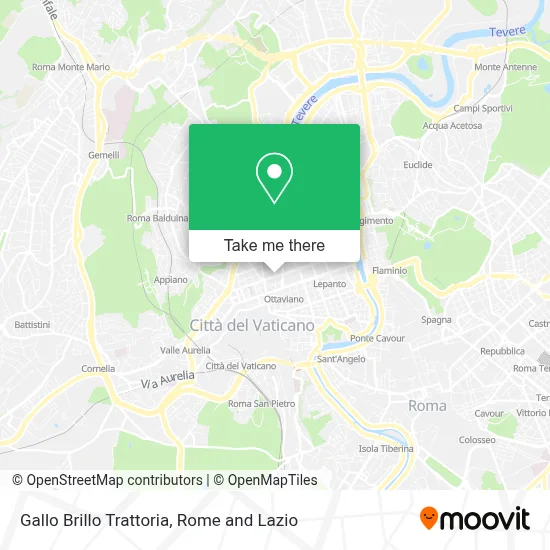 Gallo Brillo Trattoria map