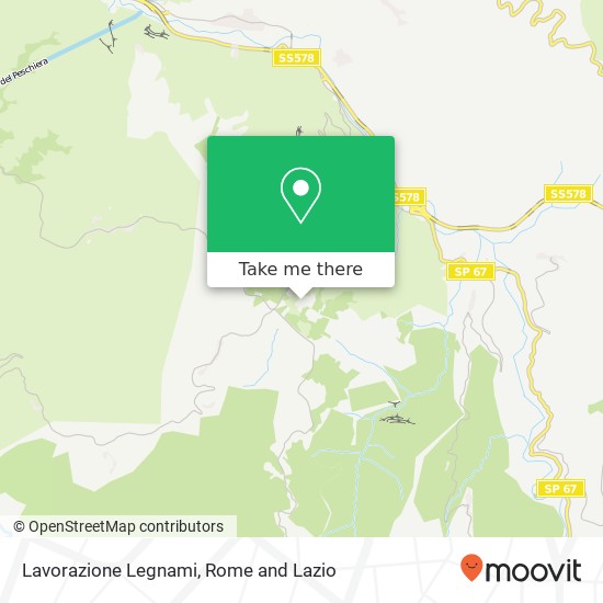 Lavorazione Legnami map