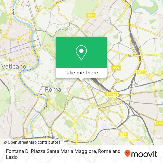 Fontana Di Piazza Santa Maria Maggiore map