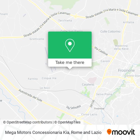 Mega Motors Concessionaria Kia map