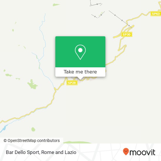 Bar Dello Sport map