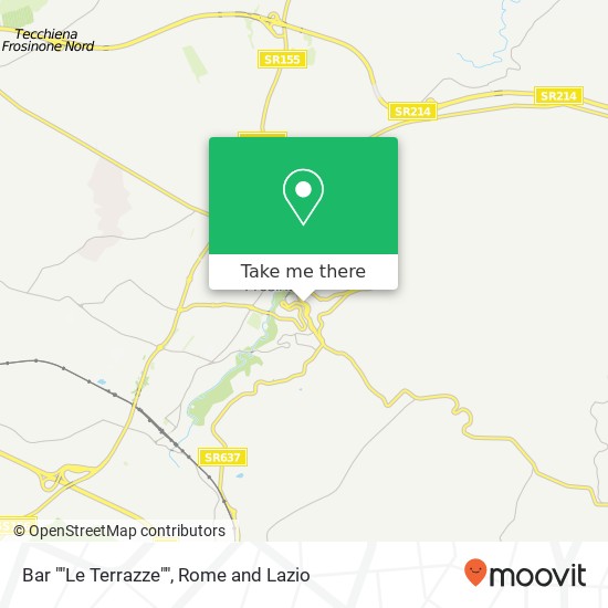 Bar ""Le Terrazze"" map