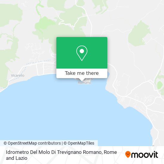 Idrometro Del Molo Di Trevignano Romano map