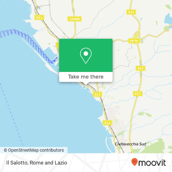 Il Salotto map