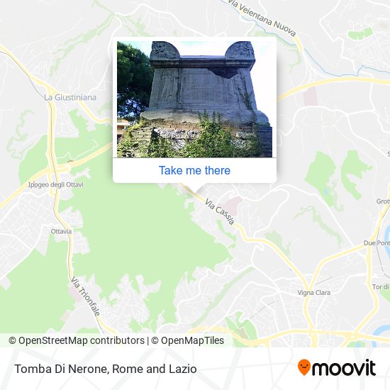 Tomba Di Nerone map