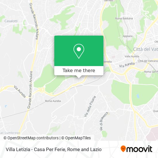 Villa Letizia - Casa Per Ferie map