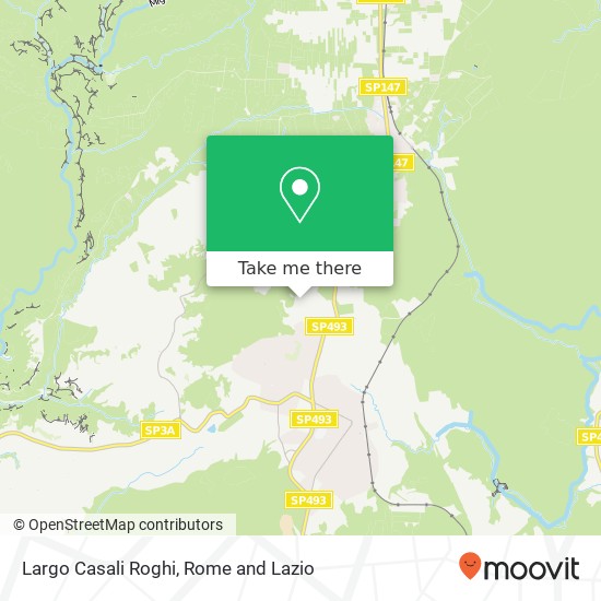 Largo Casali Roghi map