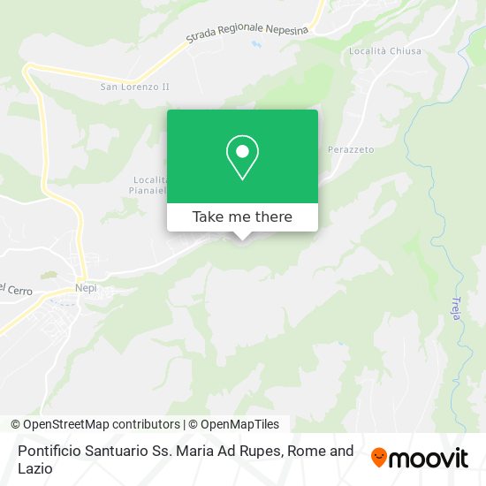 Pontificio Santuario Ss. Maria Ad Rupes map