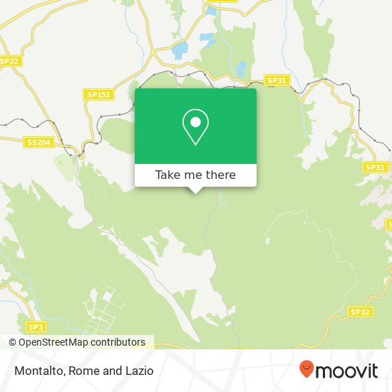 Montalto map