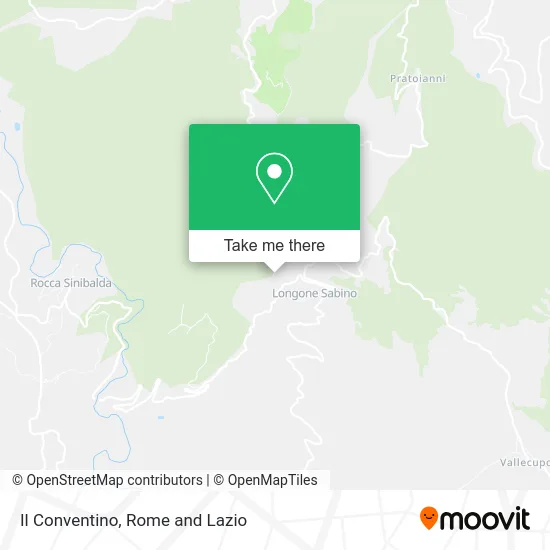 The Little Convent map