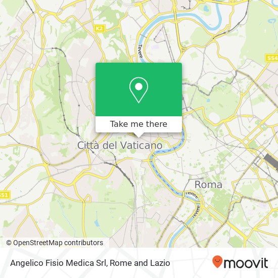 Angelico Fisio Medica Srl map