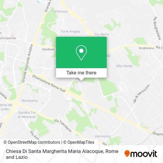 Chiesa Di Santa Margherita Maria Alacoque map