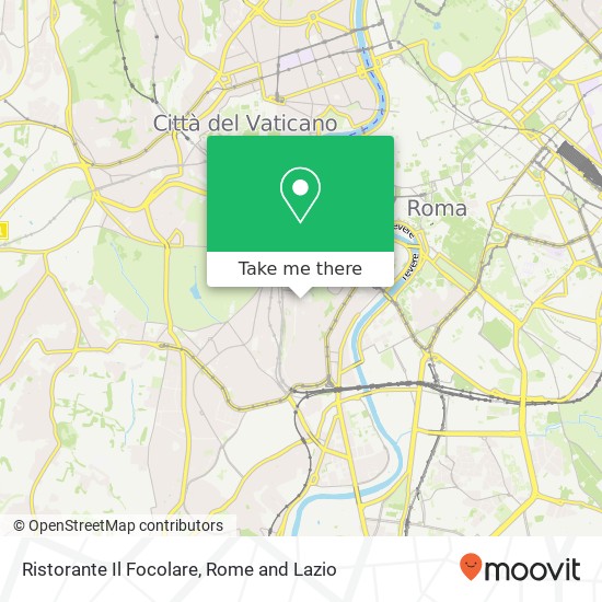 Ristorante Il Focolare map