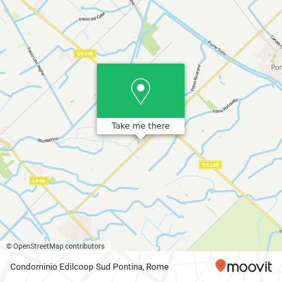 Condominio Edilcoop Sud Pontina map