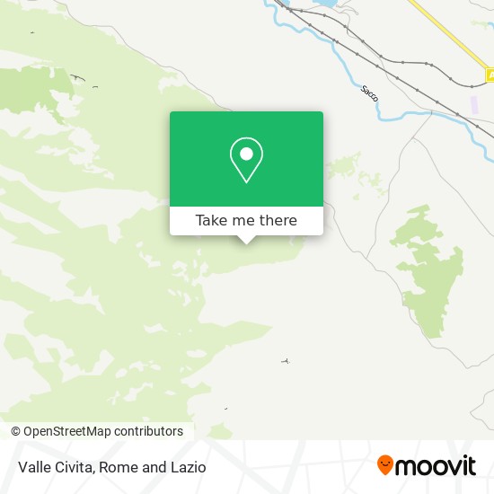 Valle Civita map