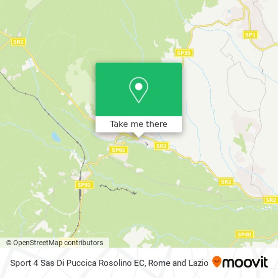 Sport 4 Sas Di Puccica Rosolino EC map