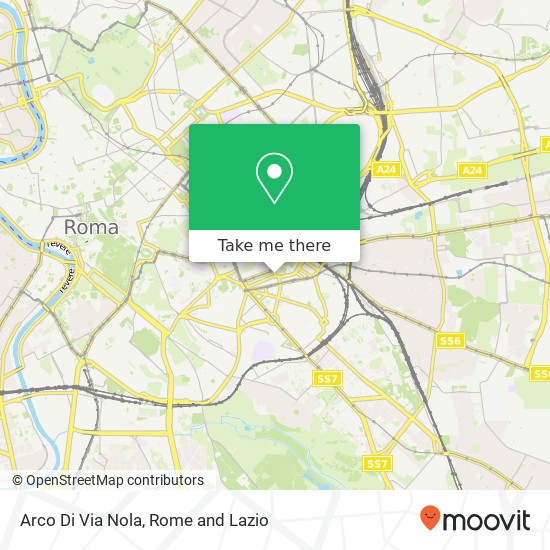 Arco Di Via Nola map