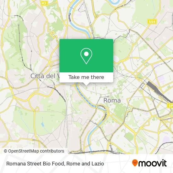 Romana Street Bio Food map