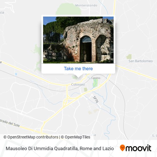 Mausoleo Di Ummidia Quadratilla map