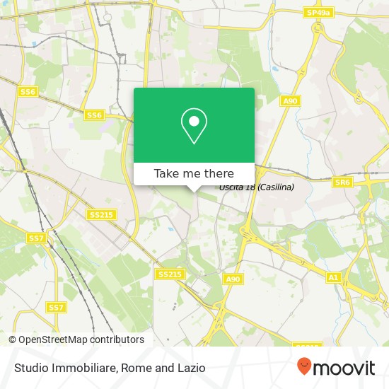 Studio Immobiliare map