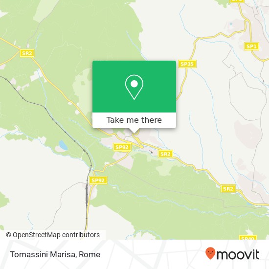 Tomassini Marisa map