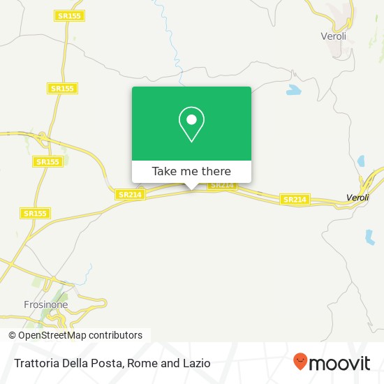 Trattoria Della Posta map