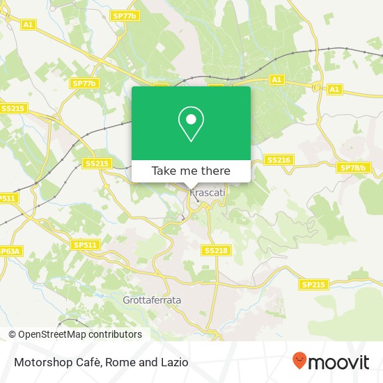 Motorshop Cafè map