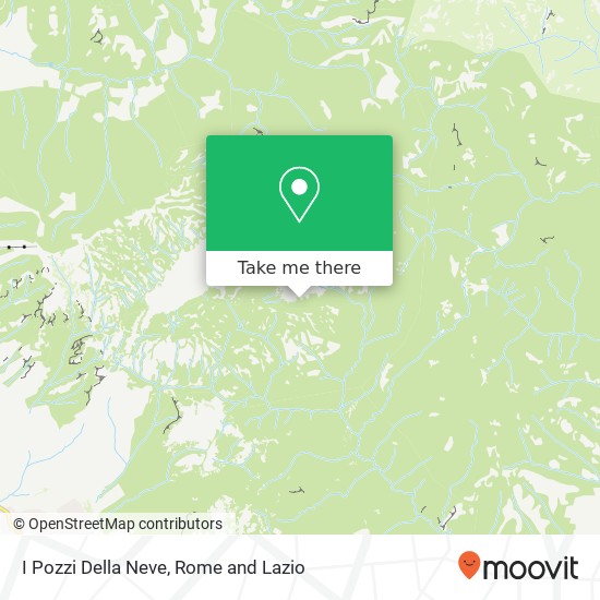 I Pozzi Della Neve map