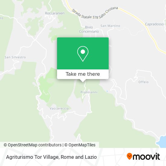 Agriturismo Tor Village map