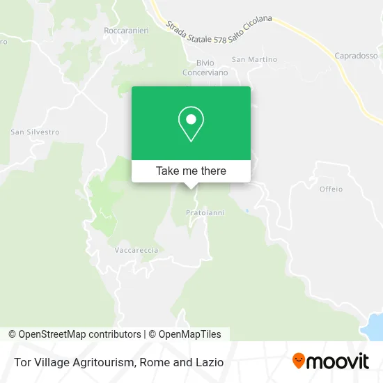 Tor Village Agritourism map