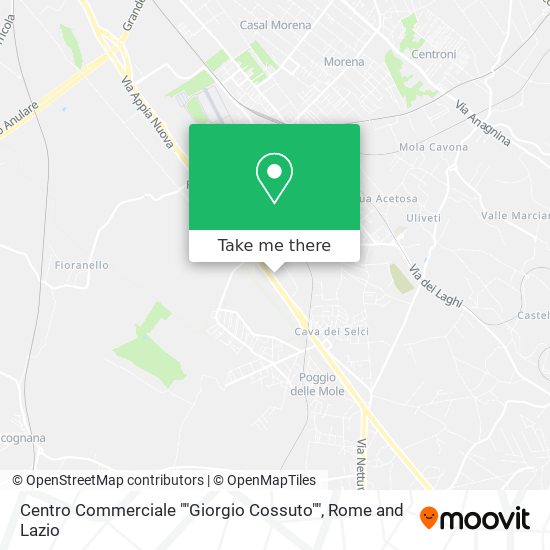 Centro Commerciale ""Giorgio Cossuto"" map