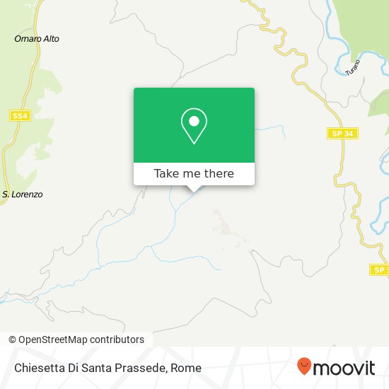 Chiesetta Di Santa Prassede map