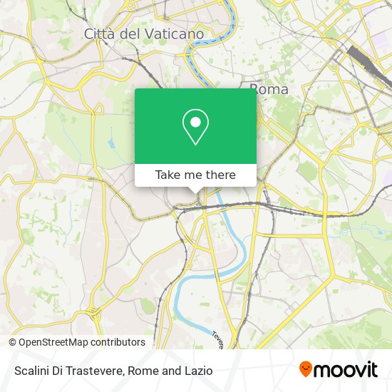 Scalini Di Trastevere map