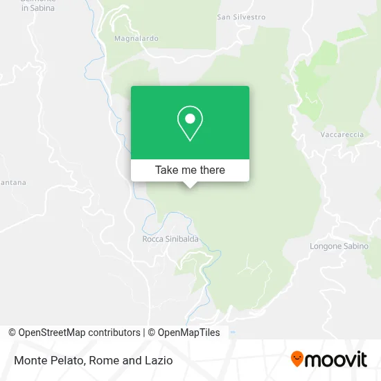 Monte Pelato map