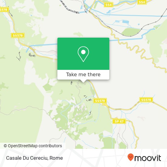 Casale Du Cereciu map